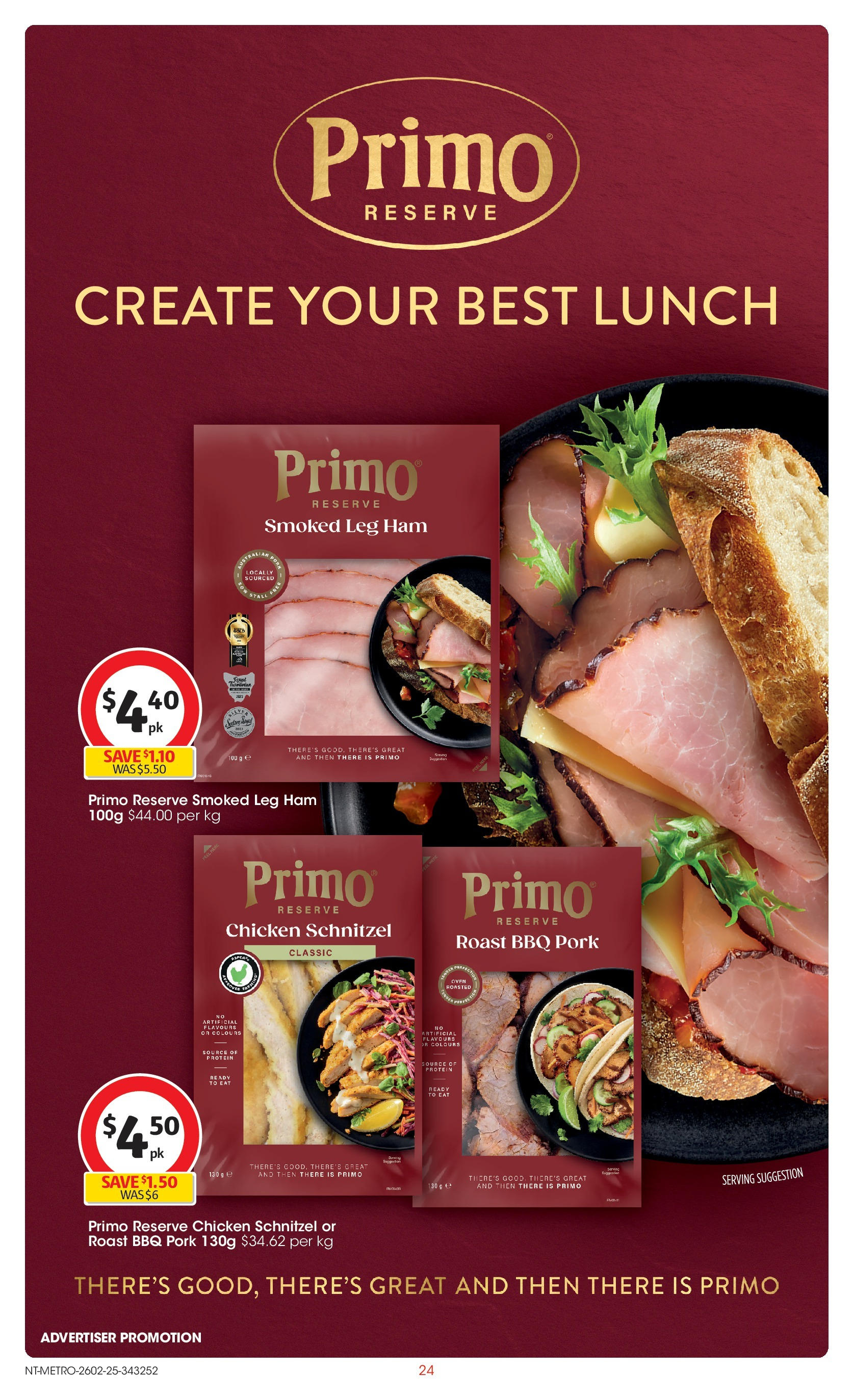 ﻿﻿Coles catalogue valid from 26/02/2025 > Online Australia | Page: 24 | Products: Ham, Chicken, Pork