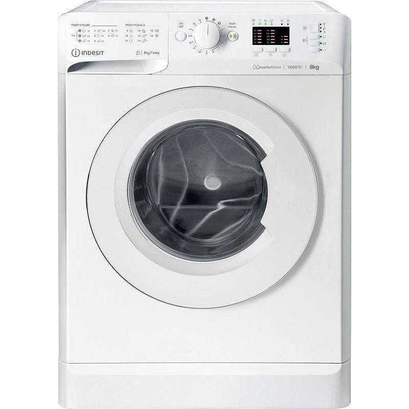 Пералня Indesit MTWA 81495 W EU , 1400 об./мин., 8.00 kg, B , Бял