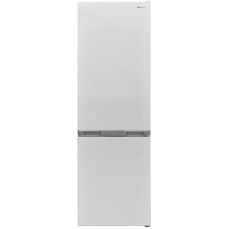 Хладилник с фризер Sharp SJ-FBB04DTXWE , 268 l, E , Бял , Статична