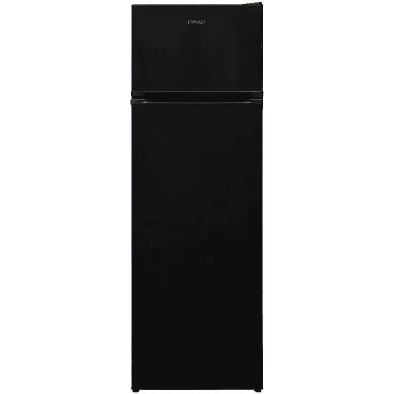 Хладилник с горна камера Finlux FXRA 28370 BKE , 243 l, E , Статична , Черен