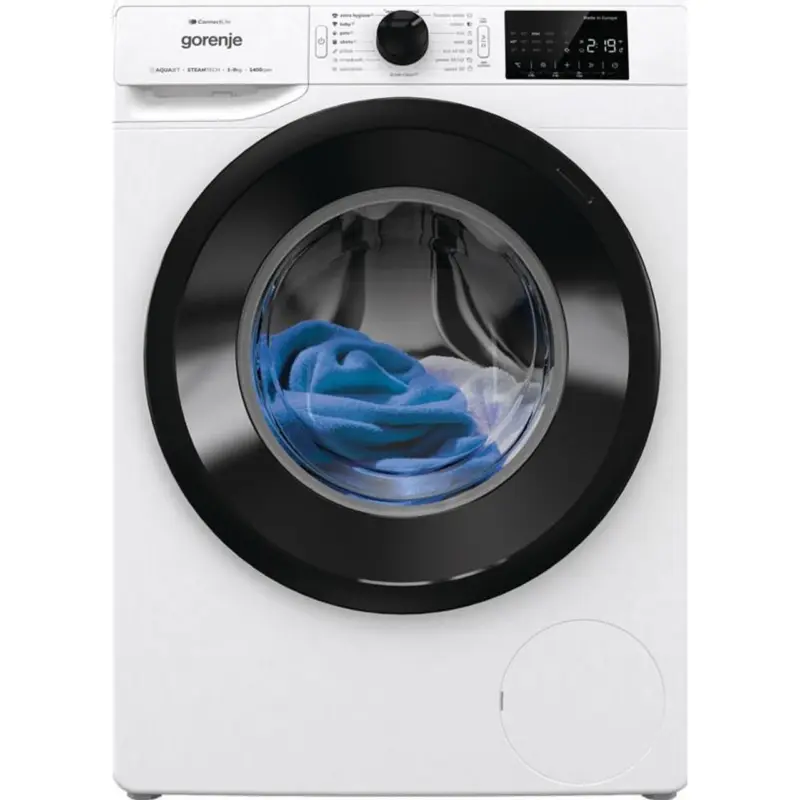 Пералня Gorenje WPNEI94A1SWIFI*** , 1400 об./мин., 9.00 kg, A , Бял