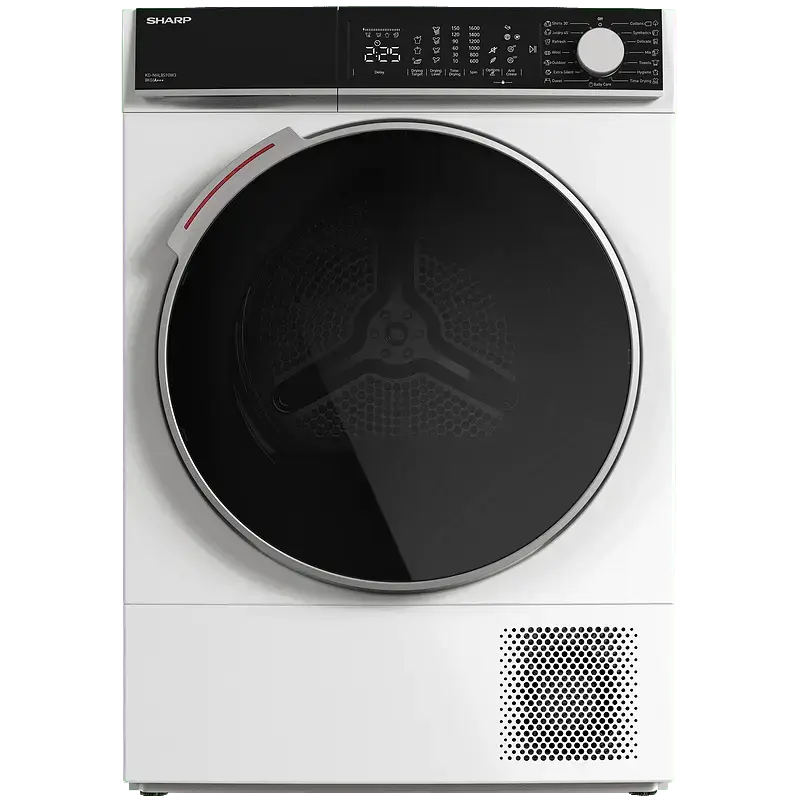 Сушилня Sharp KD-NHL8S9GW3*** , 8 kg, C , Бял , C