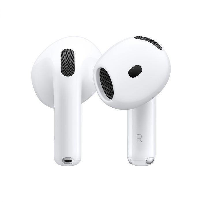 Слушалки с микрофон Apple AirPods 4 with Active Noise Cancellation mxp93 , Bluetooth , TWLS