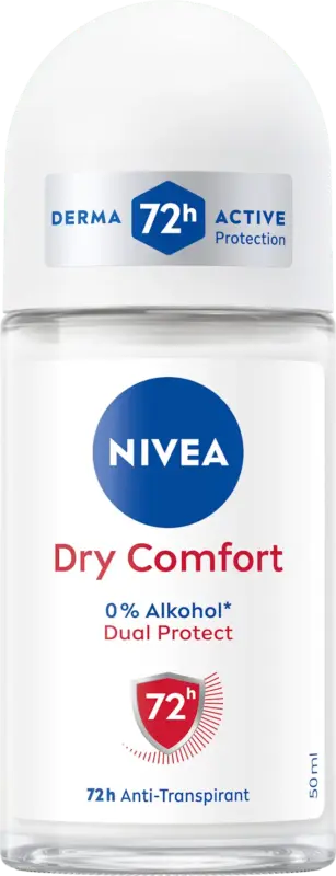 NIVEA Antitranspirant Deo Roll-On Dry Comfort