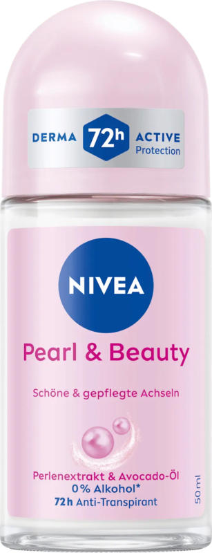 NIVEA Antitranspirant Deo Roll-on Pearl & Beauty