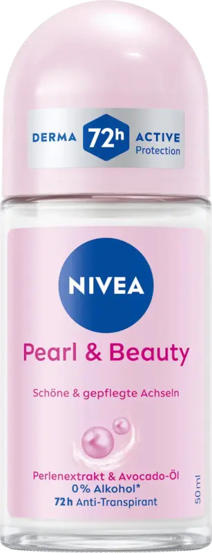 NIVEA Antitranspirant Deo Roll-On Pearl & Beauty