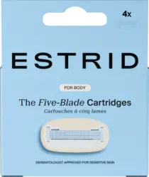 Estrid Rasierklingen mit 5-facher Klinge