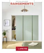 LAPEYRE Rangements 2025 - au 31.12.2025