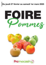 Promocash Foire Pommes - au 01.03.2025