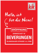 KiK: Neueröffnung in Beverungen