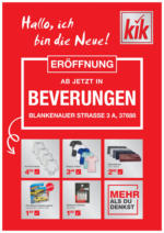 KiK KiK: Neueröffnung in Beverungen - bis 03.03.2025