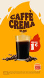 Burger King: Caffé Crema für nur 1 €