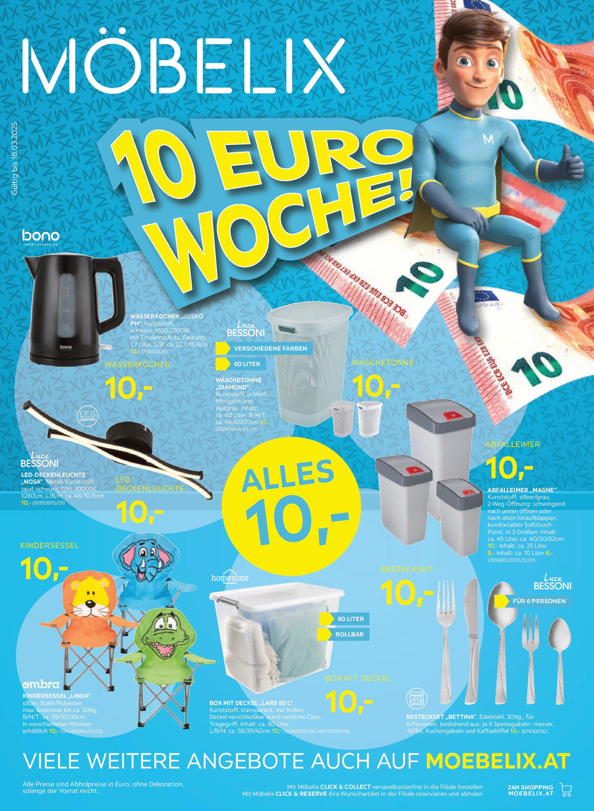  Möbelix 10 Euro Woche ab (10.03.2025 - 19.03.2025) - Seite 1