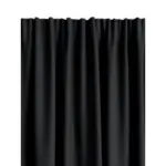 JYSK JYSK Draperie semiopacă AMUNGEN 140x300 neagră