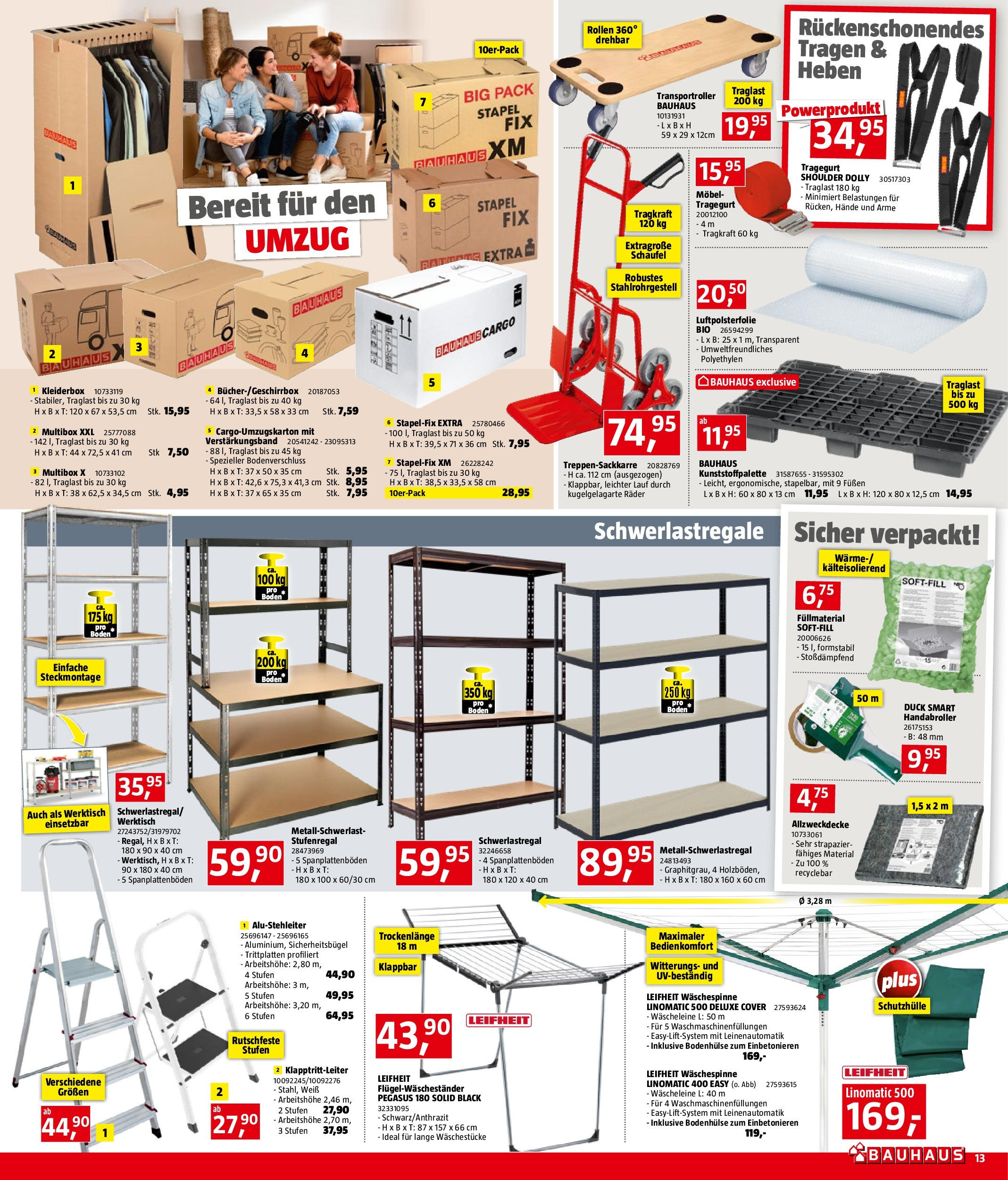 Bauhaus Prospekt aktuell von 05.03.2025 - Aktuelle Angebote | Seite: 13