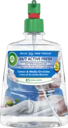 AirWick Lufterfrischer Active Fresh Cotton & Wei&szlig;e Orchidee Nachf&uuml;llpack