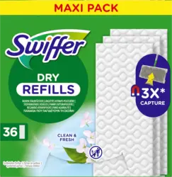Swiffer Trockene Bodent&uuml;cher Fresh & Clean Maxi Pack