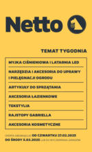 Atrakcyjne oferty specjalne dla wszystkich Netto – do 05.03.2025