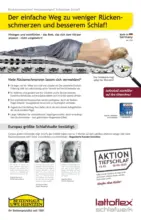 Bettenhaus Uwe Heintzen GmbH Bettenhaus Heintzen Lattoflex - bis 28.03.2025