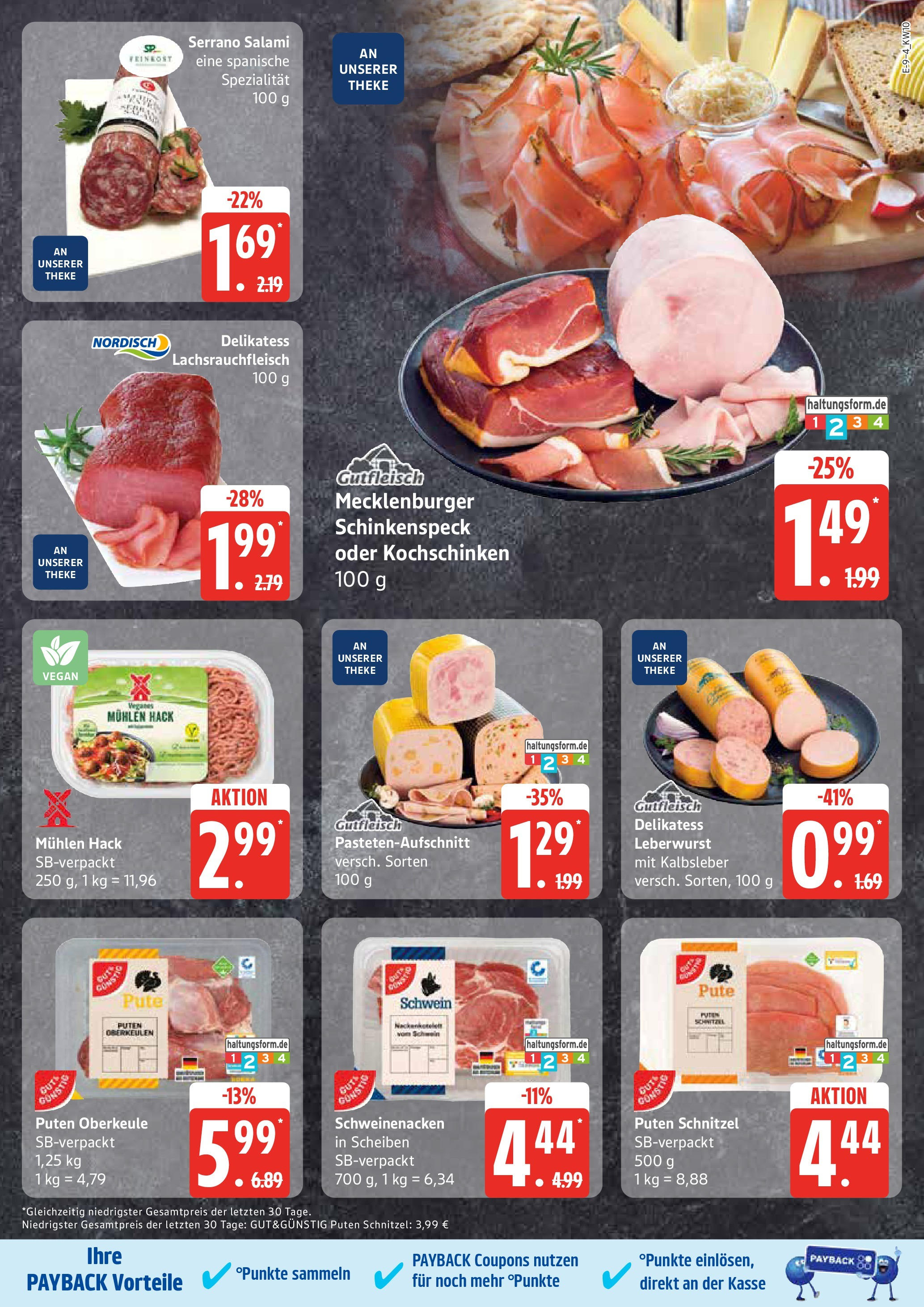 Edeka - EDEKA: Wochenangebote (ab 02.03.2025) » Angebote Online | Seite: 9 | Produkte: Pute, Theke, Schnitzel, Kalbsleber