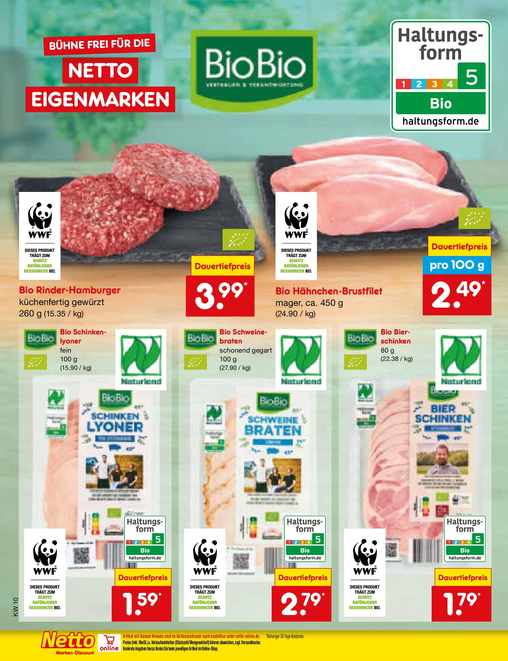 Netto Marken-Discount - Berlin-Spandau (ab 03.03.2025) » Angebote | Seite: 10 | Produkte: Bier, Schinken