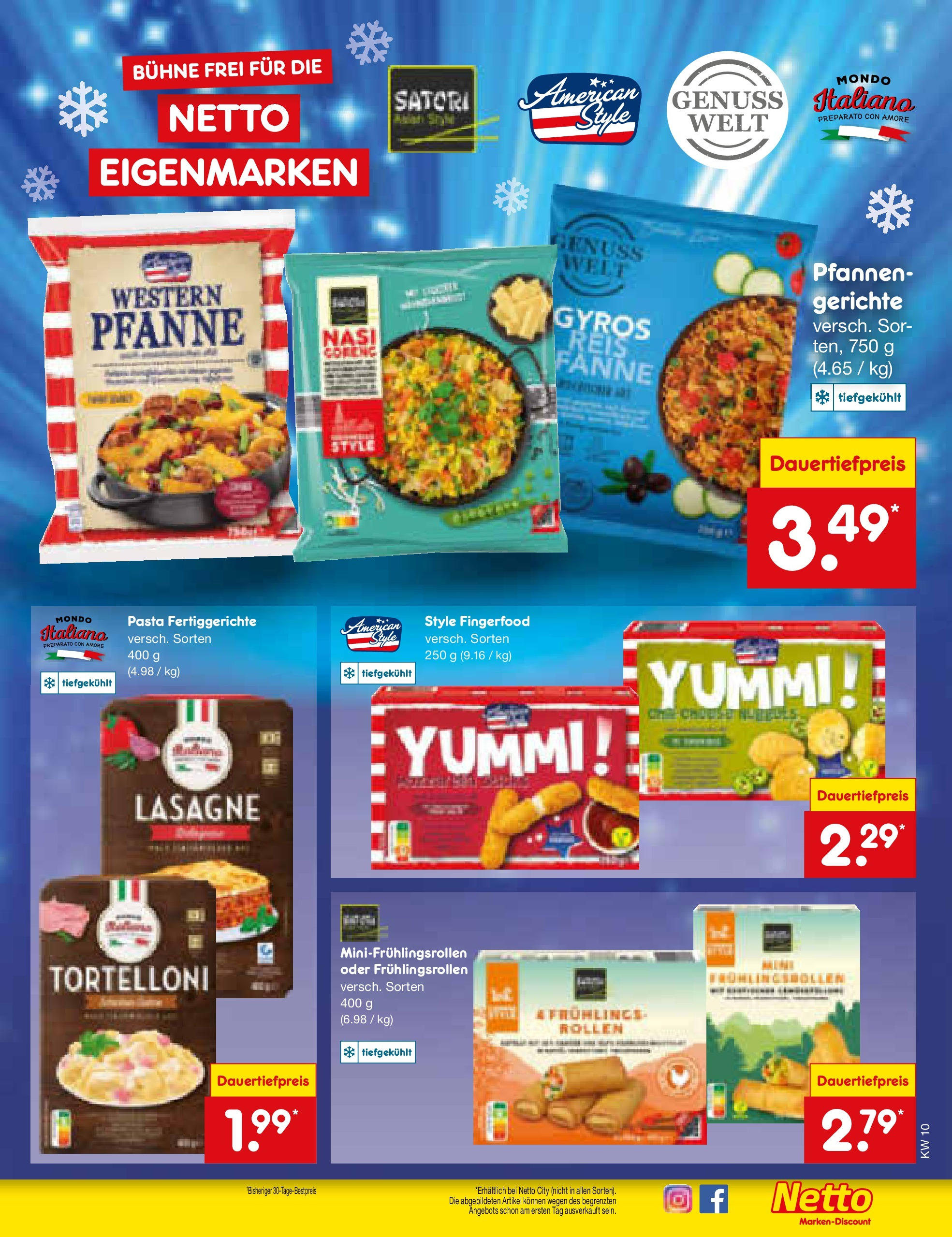 Netto Marken-Discount - Berlin-Spandau (ab 03.03.2025) » Angebote | Seite: 19 | Produkte: Gyros, Fertiggerichte, Pasta, Reis