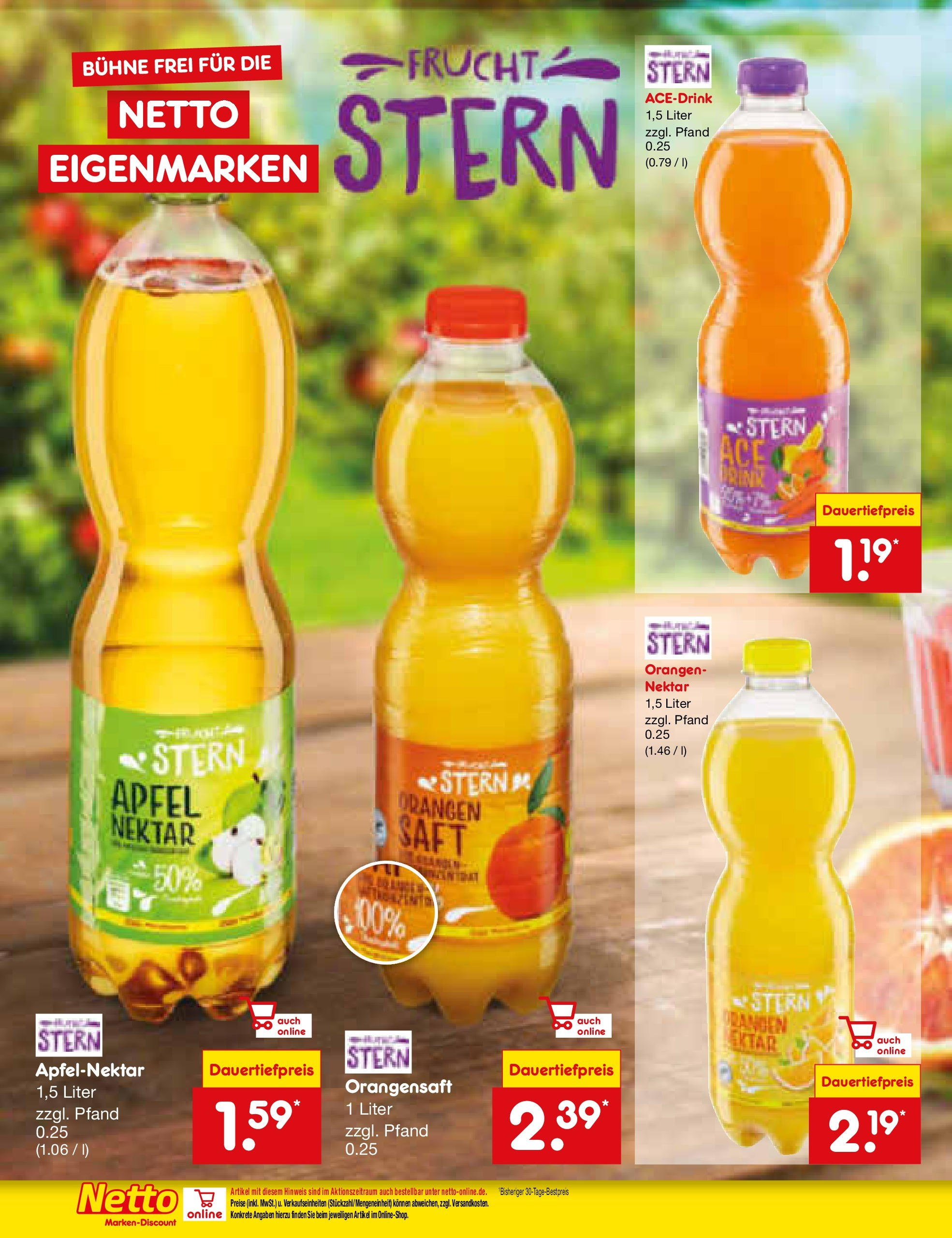 Netto Marken-Discount - Berlin-Spandau (ab 03.03.2025) » Angebote | Seite: 32 | Produkte: Äpfel, Orangen, Orangensaft, Saft