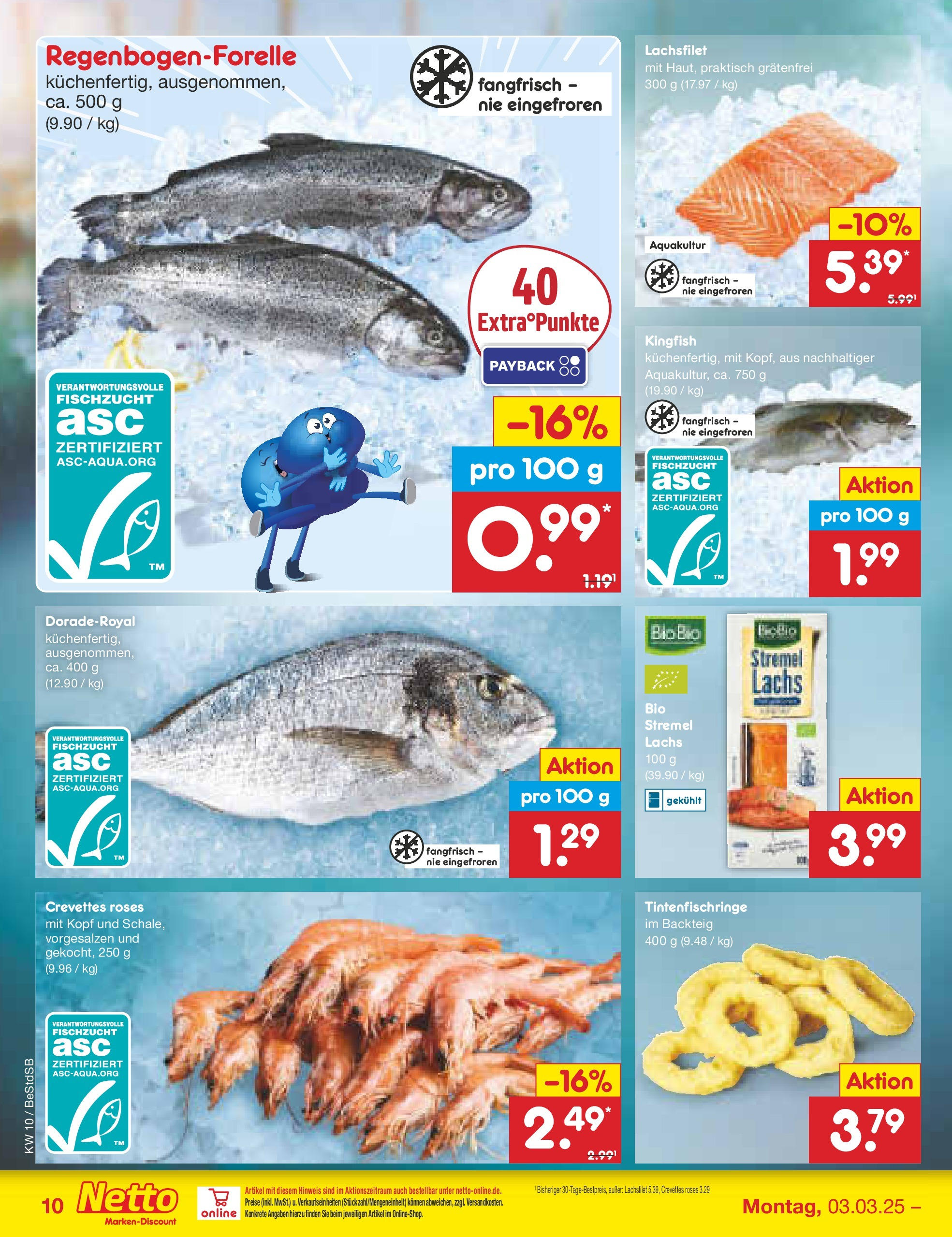 Netto Marken-Discount - Berlin-Spandau (ab 03.03.2025) » Angebote | Seite: 12 | Produkte: Lachs