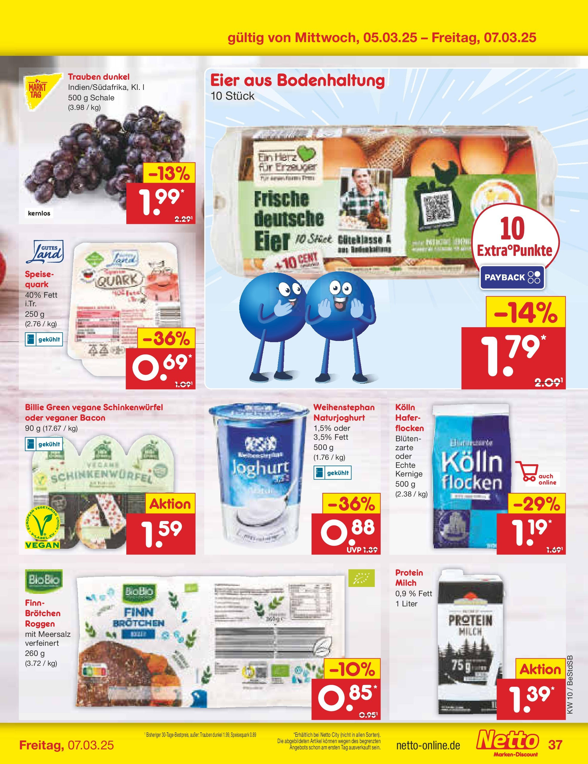 Netto Marken-Discount - Berlin-Spandau (ab 03.03.2025) » Angebote | Seite: 51 | Produkte: Kolln, Quark, Milch, Speisequark