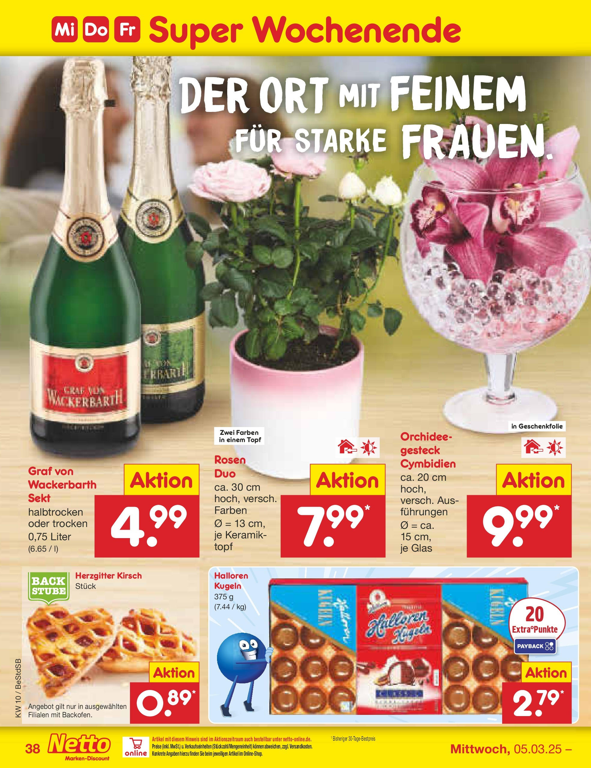 Netto Marken-Discount - Berlin-Spandau (ab 03.03.2025) » Angebote | Seite: 52 | Produkte: Orchidee, Sekt