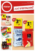 Supermercados Charter AIXÍ S’ESTALVIA! - hasta el 26.03.2025