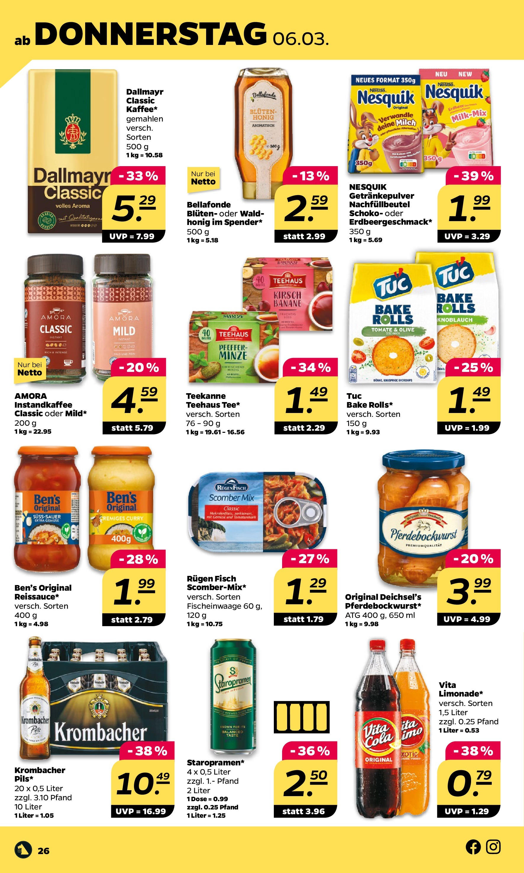 Netto Prospekt 	 ab 03.03.2025 → Angebote nächste Woche | Seite: 30