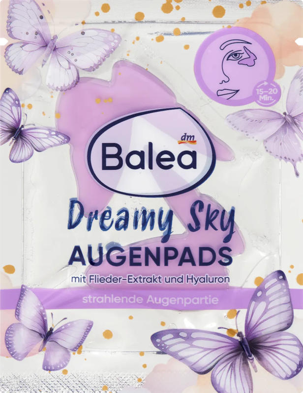 Balea Augenpads Schmetterling (1 Paar)