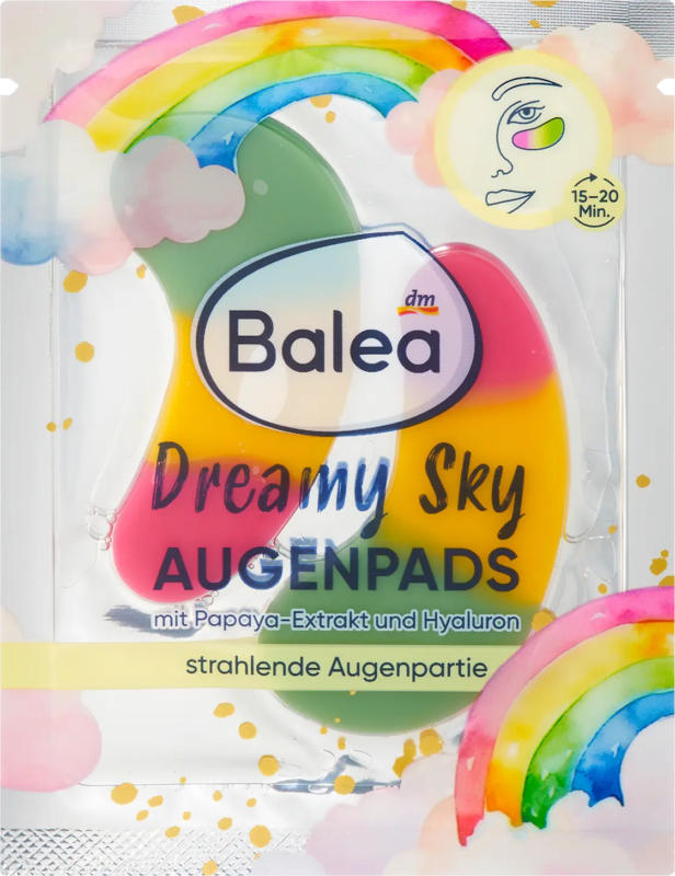 Balea Augenpads Regenbogen (1 Paar)