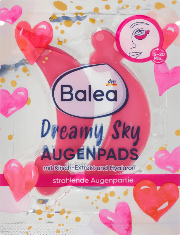 Balea Augenpads Herz (1 Paar)