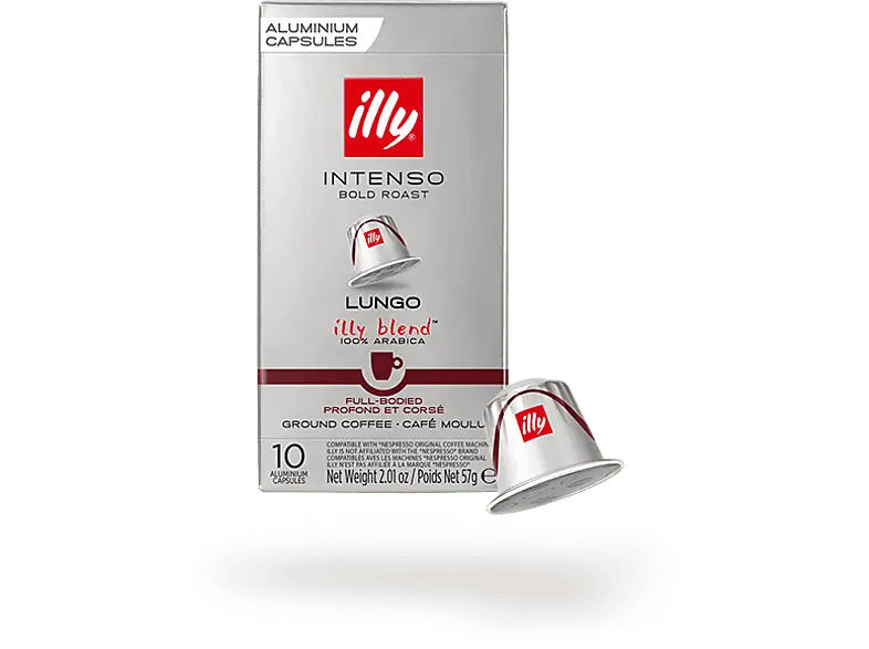 Illy Kaffeekapsel Intenso Lungo (10 Stk., Kompatibles System: Nespresso); Kaffeekapseln (für Nespresso®) 10 Stück