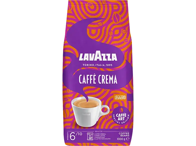Lavazza Kaffeebohnen Caffee Crema Leggero Special Edition 1KG (Kompatibles System: Kaffeevollautomaten)