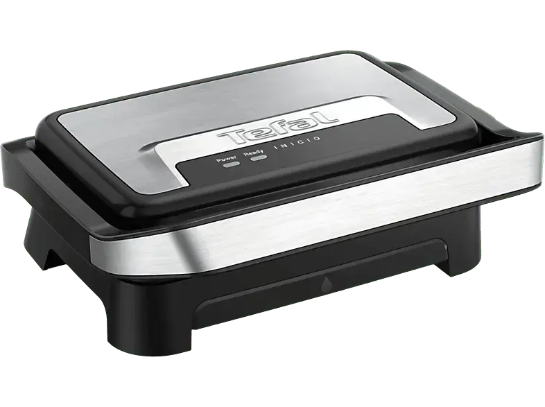 Tefal GC270D Inicio Compact Paninitoaster & Grill, Antihaftbeschichtete Kochplatten
