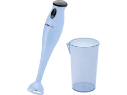 Clatronic SM3577 Stabmixer 180W, Blau mit Mixbehälter (Blau, 180 Watt, 500 ml); Stabmixer mit Mixbehälter