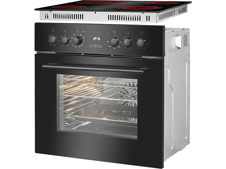 Bomann EHBC 7937, Herdset (Strahlungsheizungskochfeld, A, 56 l)