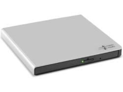 hitACHI-LG DVD Brenner GP57ES40, extern, silber, USB 2.0 (GP57ES40.AHLE10B); CD-/DVD Brenner