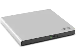 hitACHI-LG DVD Brenner GP57ES40, extern, silber, USB 2.0 (GP57ES40.AHLE10B); CD-/DVD Brenner