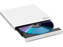hitACHI-LG DVD Brenner GP57EW40, extern, weiß, USB 2.0 (GP57EW40.AHLE10B); CD-/DVD Brenner