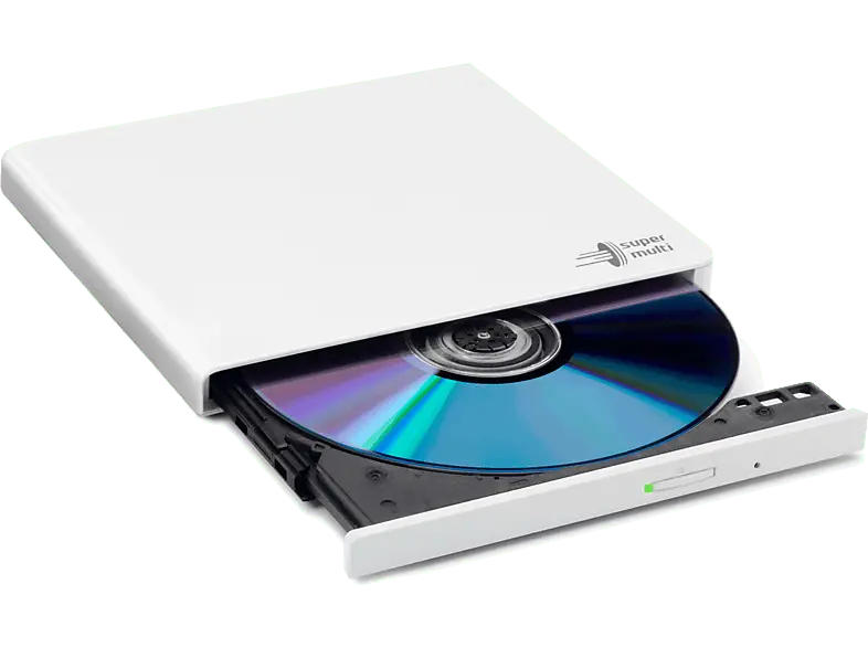 hitACHI-LG DVD Brenner GP57EW40, extern, weiß, USB 2.0 (GP57EW40.AHLE10B); CD-/DVD Brenner