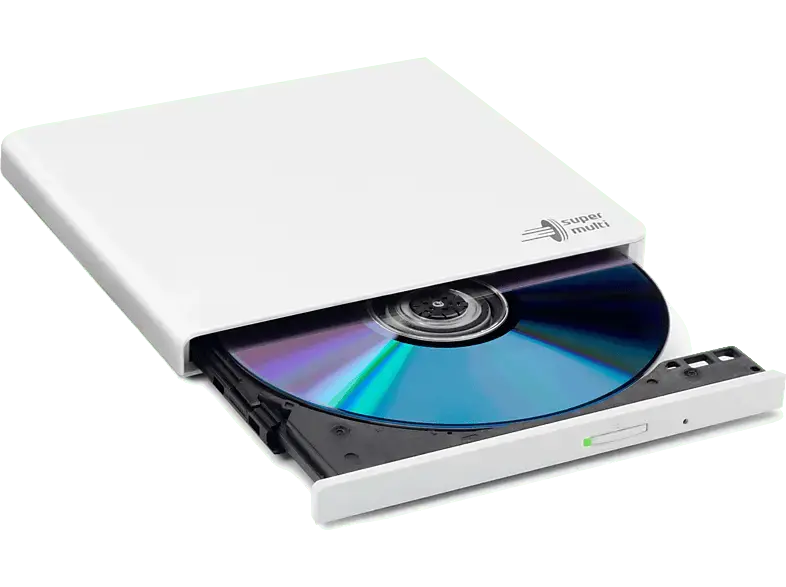 hitACHI-LG DVD Brenner GP57EW40, extern, weiß, USB 2.0 (GP57EW40.AHLE10B); CD-/DVD Brenner