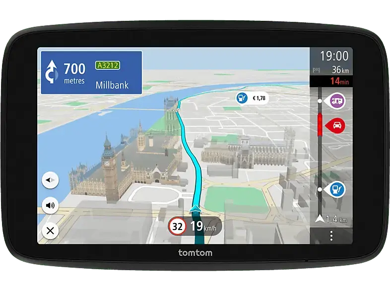 tom GO Camper Max 2. Generation 7 Zoll Navigationsgerät; Navigationssystem