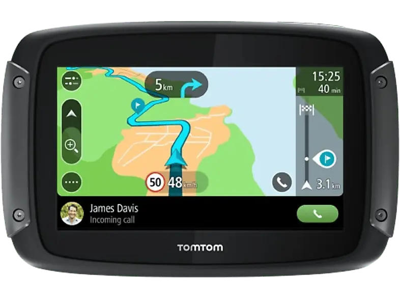 tom Motorrad Navi Rider 500 (4,3 Zoll, Karten-Updates Europa, Motorrad-Halterung); Navigationsgerät