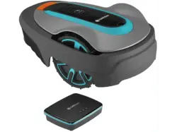 Gardena smart SILENO city, Mähroboter, für bis zu 600 m², Schnittbreite: 16 cm, Frostsensor, Neigungssensor, Hebesensor