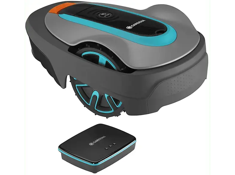 Gardena smart SILENO city, Mähroboter, für bis zu 600 m², Schnittbreite: 16 cm, Frostsensor, Neigungssensor, Hebesensor