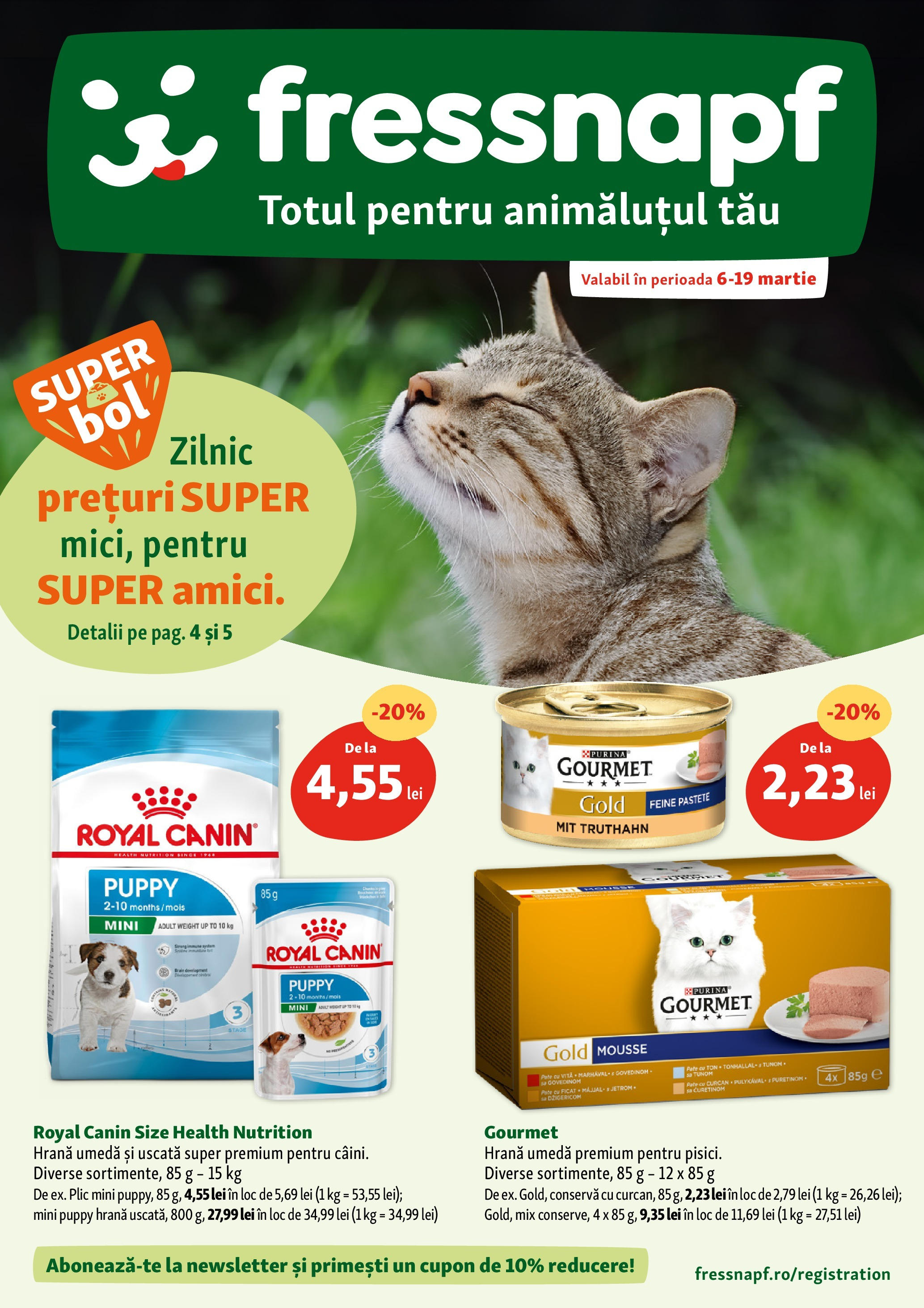 Catalog Fressnapf - Oferta 06.03.2025 - 19.03.2025 | Pagină: 1 | Produse: Pate